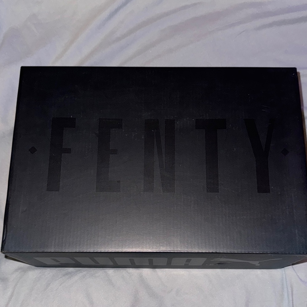 Fenty Black Shoe Box